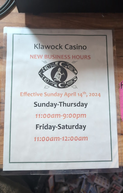 Klawock IRA Pull Tabs - Business Location